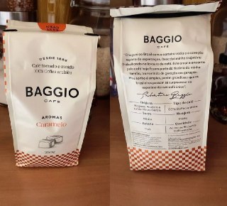 Baggio Café - Café Torrado e Moído Aromas Caramelo 250g