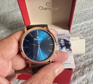 Relógio Champion Analógico com Pulseira de Couro