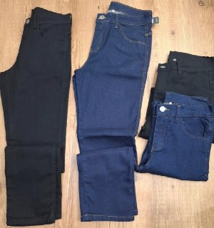 Kit 2 Calças Jeans
