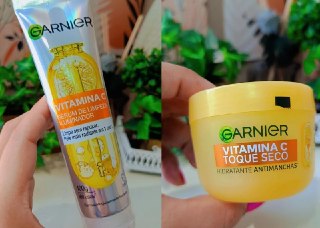 Sérum de limpeza 100g + Hidratante Antimanchas Garnier 85g