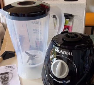 Liquidificador Mondial Power L-550 2 Velocidades 550W