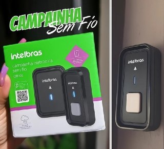Campainha Sem Fio Intelbras CIB 101