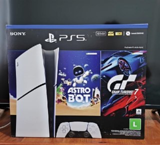 PlayStation®5 Slim Digital 825GB – Pacote ASTRO BOT e Gran Turismo 7