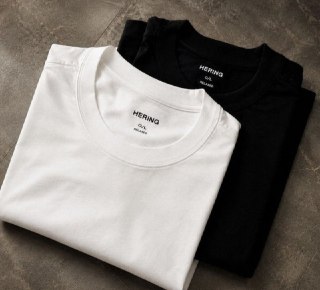 Kit com 2 Camisetas Básicas Relaxed Hering