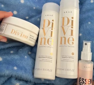 Kit Braé Divine: Shampoo + Condicionador + Máscara + Mini Essential