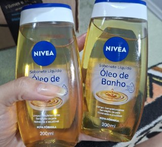 NIVEA Sabonete Líquido Óleo de Banho 200ml - 2 unidades