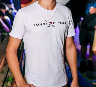 Camiseta Tommy Hilfiger 1985 Algodão (4 Cores)