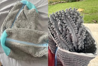 Kit 2 Sacos p/ Lavar Tênis em Máquina de Lavar