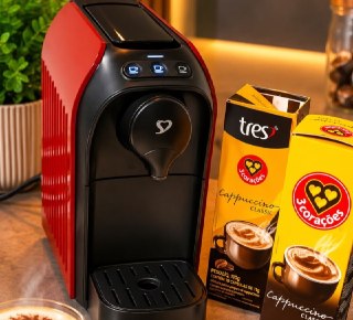 Cafeteira Espresso e Multibebida 3 Corações Passione TRES, 220V
