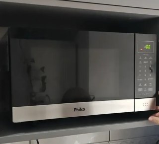 Micro-Ondas Flat 28L Espelhado Philco 220V