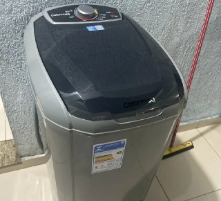 Tanquinho Colormaq Semi-automática Lcs 10kg Prata