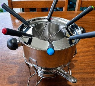 Kit Fondue 10 Peças Inox