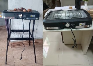Churrasqueira Elétrica Britânia Com Suporte 1500w - 220v