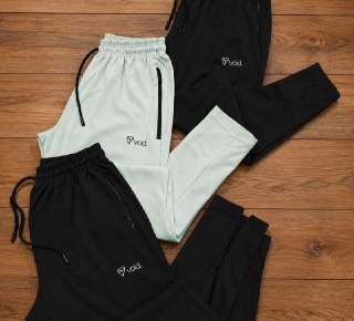 Kit 3 Calças Jogger Tactel com Elastano (várias cores)