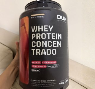 Whey Protein Concentrado 900g Butter Cookies - Dux Human Health