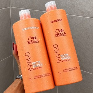 Kit Wella Professionals Invigo Enrich Shampoo 1L + Condicionador 1L