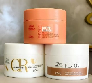 Kit Wella Cronograma Capilar Fios Perfeitos (3 Produtos)