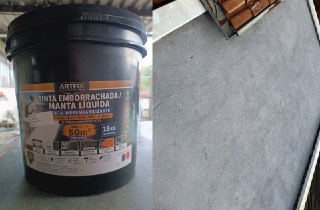 Manta Liquida Emborrachada 18kg Impermebilizante Premium