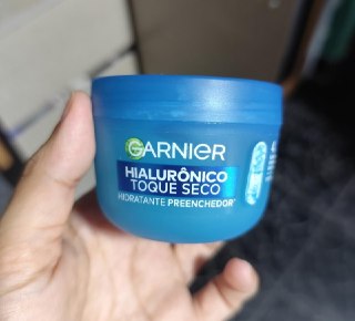 Creme Hidratante Facial Toque Seco Hialurônico Garnier 85g