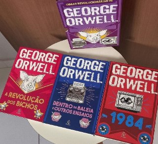 As Obras Revolucionárias de George Orwell - Box com 3 livros