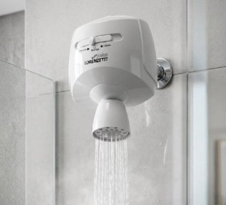 Chuveiro Elétrico de Parede Lorenzetti Relax Ultra 5500W