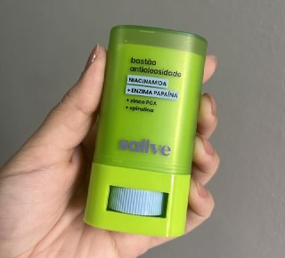 Sallve Bastão Antioleosidade 15g Com Niacinamida