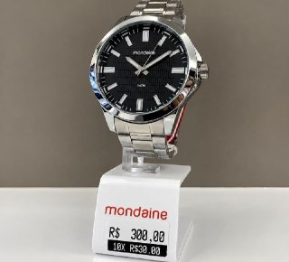 Relógio de Pulso Mondaine Prata