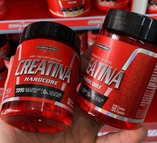 Creatina Hardcore 60 Cápsulas Monohidratada
