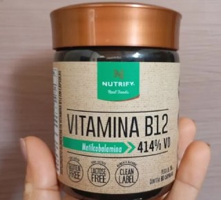 Vitamina B12 Metilcobalamina 414% 60caps Nutrify
