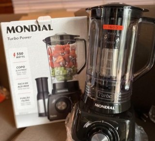 MONDIAL Liquidificador Turbo Power, 550W, 220V