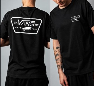 Camiseta Vans Masculina Full Patch Back