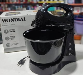 Batedeira 400 watts 3 velocidades - Mondial