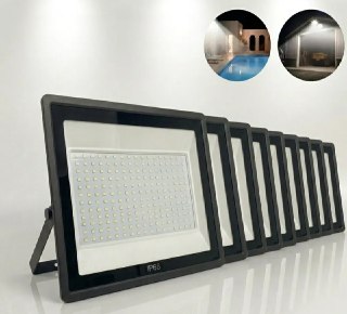 Kit 10 Refletor Led Grande 1000w Campo De Futebol