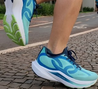 Tênis Olympikus Corre Vento 3 Azul Piscina