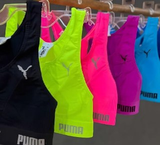 Top Puma Academia Fitness Alta Sustentação