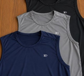 Kit 3 Camisas Regatas Dry-fit Sandrini