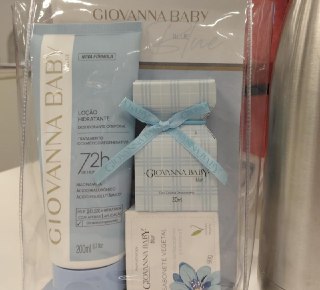 Kit Giovanna Baby: Colônia 20ml + Loção 200ml + Sabonete 90g