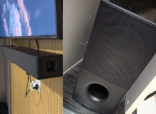 Soundbar LG 600W RMS (4.1 canais) com AI Sound Pro e WOW Interface