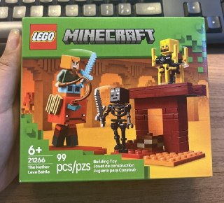 LEGO Minecraft A Batalha de Lava no Nether