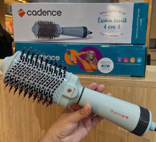 Escova Secadora Cadence Tô Pront@ 4 Em 1