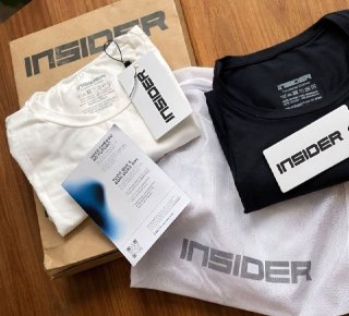 Kit 3 Daily T-shirt Insider Feminino