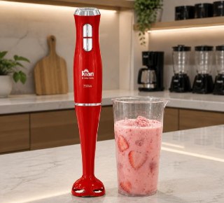 Mixer Kian 350W com 2 Velocidades e Copo 700ml Vermelho
