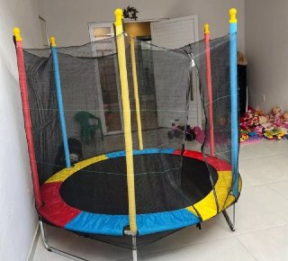 Pula Pula Infantil C/ Fechamento Zíper 1,8m