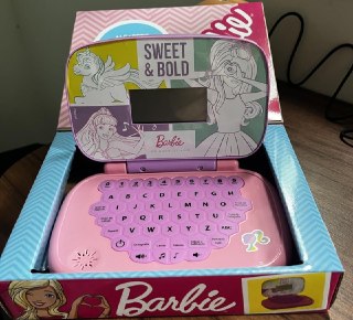 Laptop Infantil Bilíngue Barbie - Candide