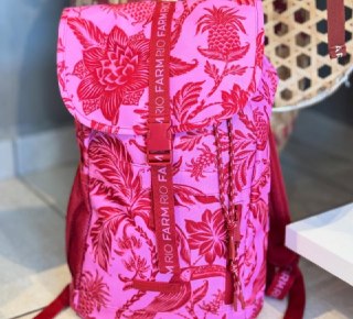 Mochila Farm Coisa Nossa Amalfi Vermelha