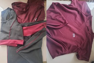Conjunto Fitness Top + Short em Suplex + Blusa Dry fit