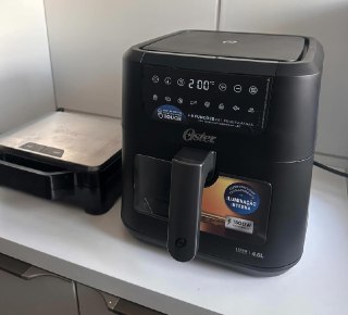 Fritadeira Digital Clear Oster 4,6L com Visor Transparente - 220v