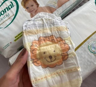 Personal Fralda Baby Premium Protection M Com 34 Unidades