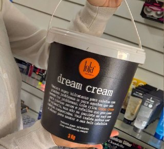 Dream Cream Máscara Profissional 3kg, Lola Cosmetics