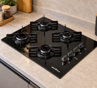 Cooktop 4 Bocas A Gás Britânia Bivolt